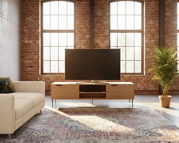 Radis Tv-stand Noble With Sliding Doors