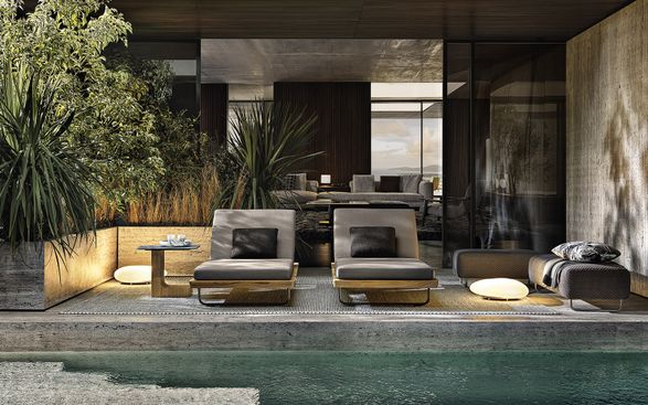 Minotti Sunray Daybed