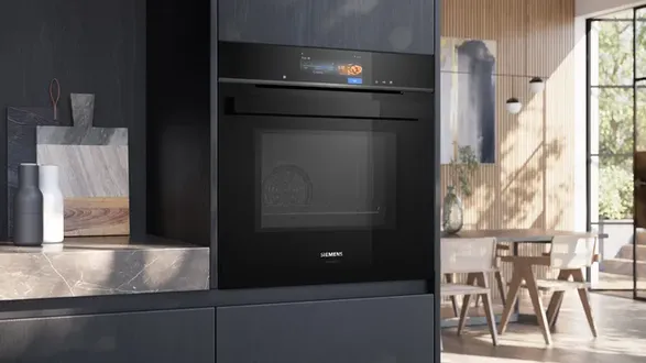 Siemens Iq700 Built-in Oven With Added Steam And Microwave Function 60 X 60 Cm Black