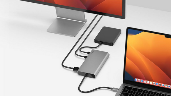 Belkin Universal USB-C 8-in-1 Dual Display Core Hub Docking Stations