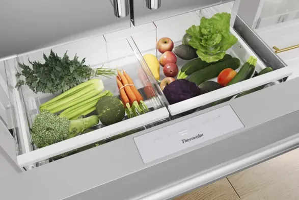 Thermador Professional Freestanding French Door Bottom Mount Refrigerator 36'' Professional Panel Ready, Stainless Steel
