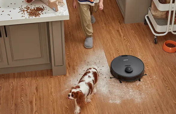 Eureka Bagless Robot Vacuum, Nere10sw