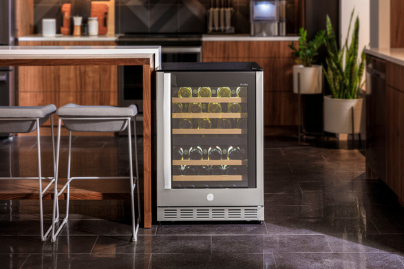 GE Appliances GE Profile™ 44-Bottle Dual Zone Wine Cooler