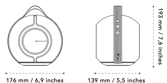 Devialet Fendi Devialet Mania Speaker
