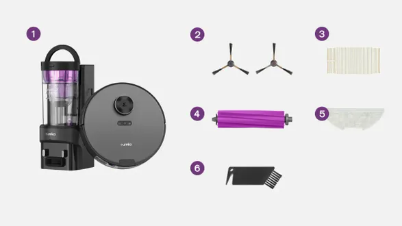 Eureka Eureka E20 Plus Robot Vacuum With Bagless Self Emptying Station