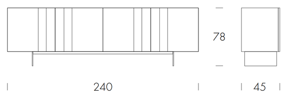 Tonin Casa Anemos Sideboard