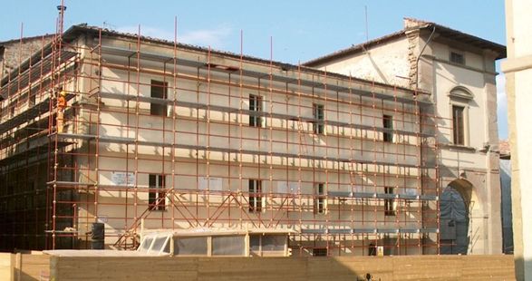Pilosio T&c Easy And Versatile Traditional Scaffolding