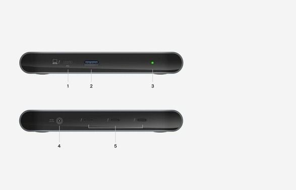 Belkin Thunderbolt 4 5-in-1 Core Hub Docking Stations