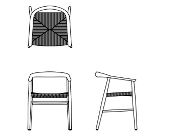 zeitraum Pelle Cord Chair