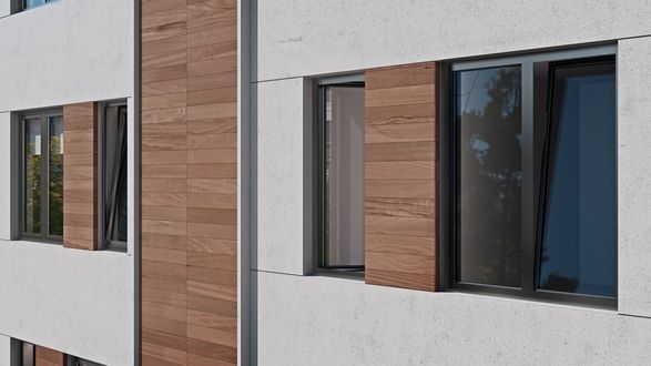 Alumil Hinged insulated system SMARTIA M9660 PHOS