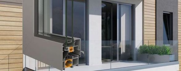 Alumil Hinged insulated system SMARTIA M9660 PHOS