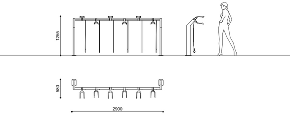 Metalco Biella Bike Rack
