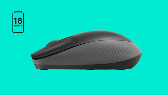 Logitech M190 Full-Size Wireless Mouse