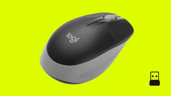 Logitech M190 Full-Size Wireless Mouse
