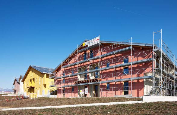 Pilosio P.L.A. Flexible, lightweight aluminum frame scaffolding