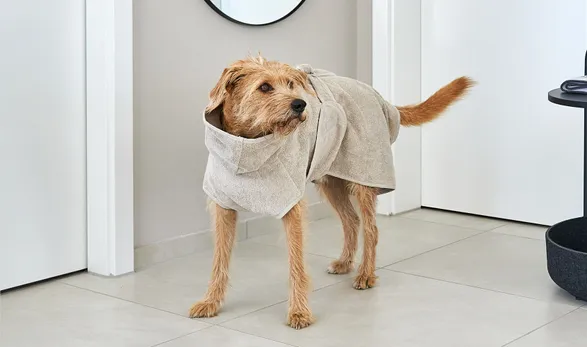 Miacara Bagno Dog Bathrobe