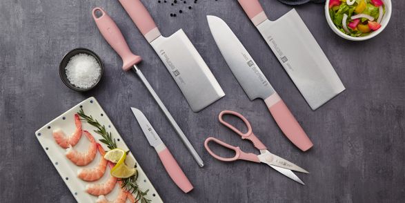 Zwilling ZWILLING Now S - 7 Piece, Knife Block Set Pink