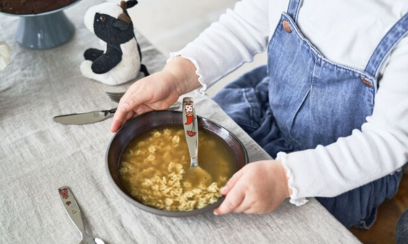 Zwilling 4 Piece Children's Flatware Set Silver