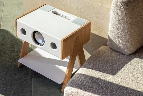 La Boite Concept Cube CS Oak Speaker