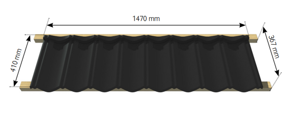 Metrotile Xbond Roof Tile and Slate