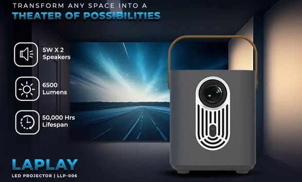 Lapcare Laplay LED Projector ( LLP-006 )