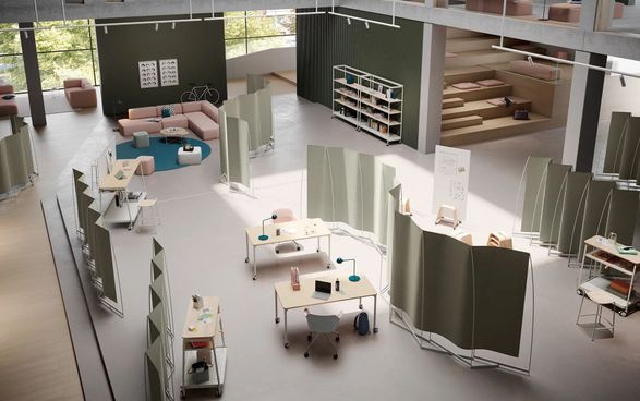 Brunner Foild Room Divider 1100-1010