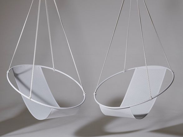Studio Stirling Embroidery Hanging Chairs
