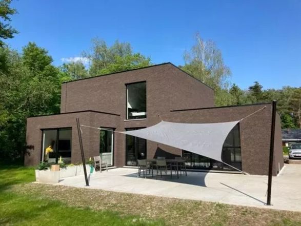 Umbros Ingenua Shade Sail Rectangle 5 X 4 M With Light Grey Canopy