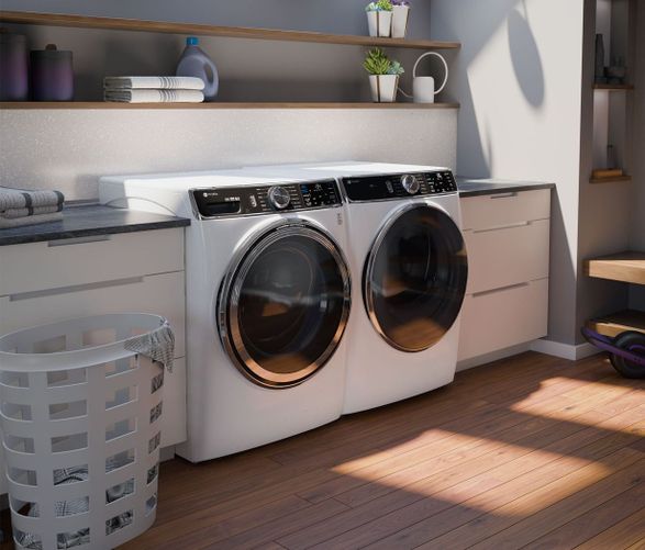 GE Appliances GE Profile™ 7.8 cu. ft. Capacity Smart Front Load Electric Dryer
