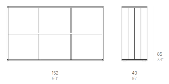 Gandia Blasco Gbmodular Shelving Unit