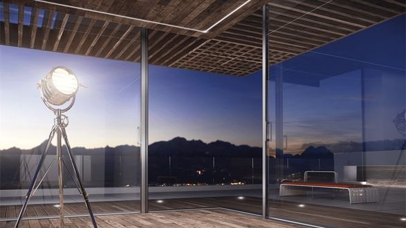 Alumil Minimal Sliding Insulated System Supreme S650 Phos