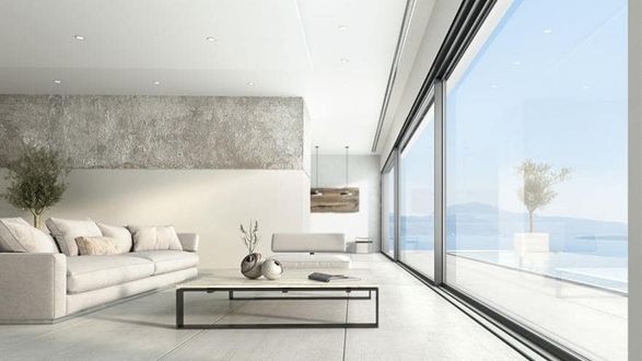 Alumil Minimal Sliding Insulated System Supreme S650 Phos
