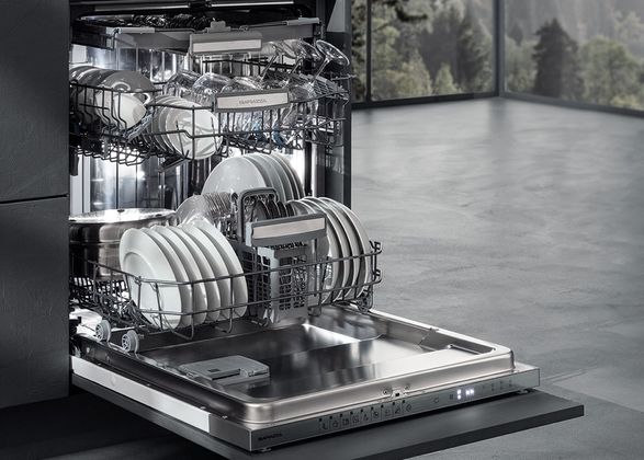 Barazza 60 cm Aura Advance fully integrated dishwasher