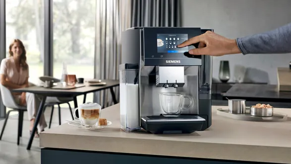 Siemens Bean to cup coffee machine EQ700 integral Stainless steel
