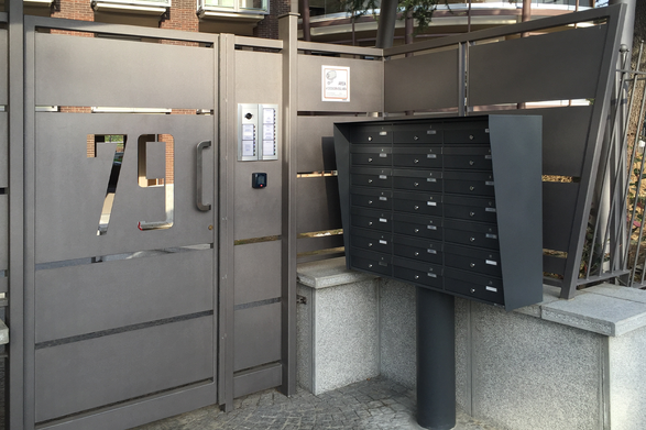 Ravasi Outdoor mailbox Mod. EX – Mod. EX35