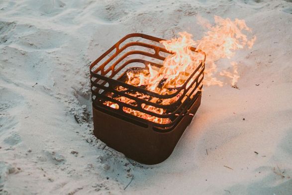 Hofats Cube Fire Basket
