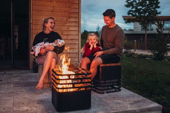 Hofats Cube Fire Basket
