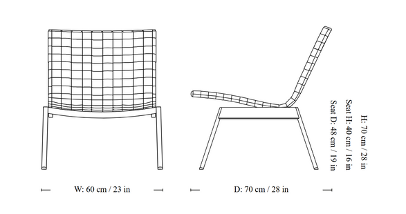&Tradtion Ville AV44 Anderssen & Voll Outdoor Lounge Chair