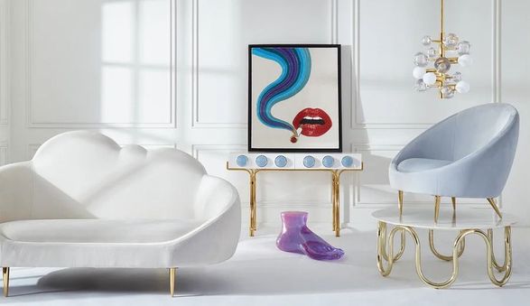 Jonathan Adler Smolder Beaded Art