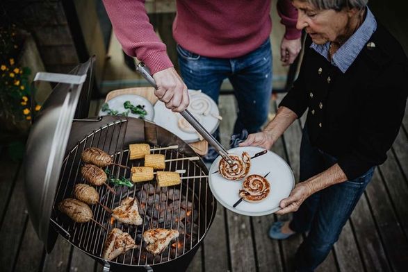 Hofats Cone Charcoal Grill Outdoor Barbecues