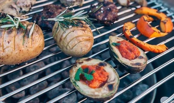 Hofats Cone Charcoal Grill Outdoor Barbecues