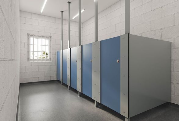 Venesta Prison Toilet Bathroom Panels