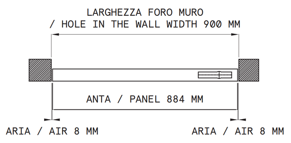 Viva VPivot Door Panel
