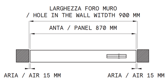Viva VPivot Door Panel