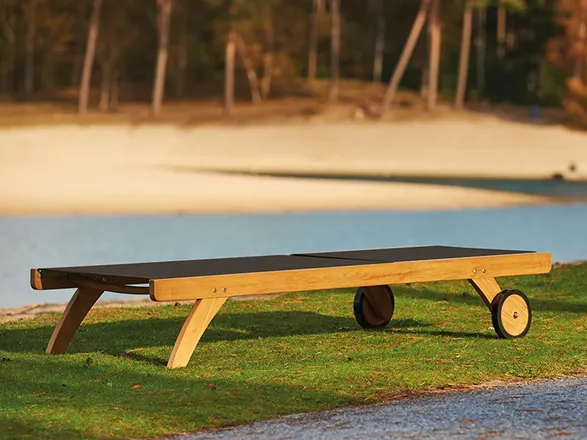 Traditional Teak Kate lounger