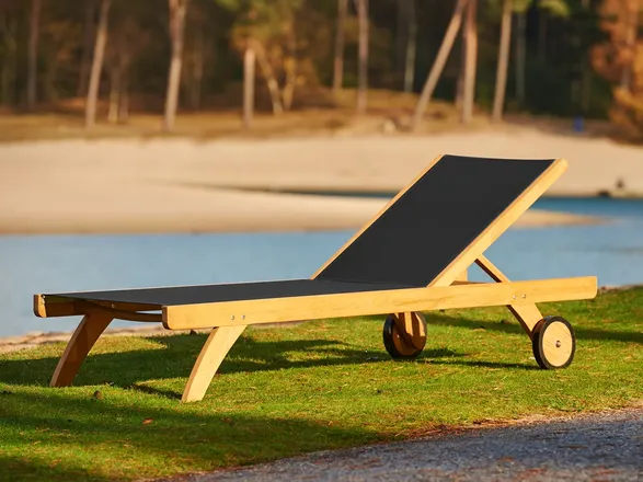 Traditional Teak Kate lounger