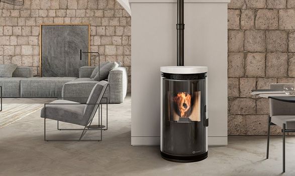 Ecoforest Air pellet stove Lyon
