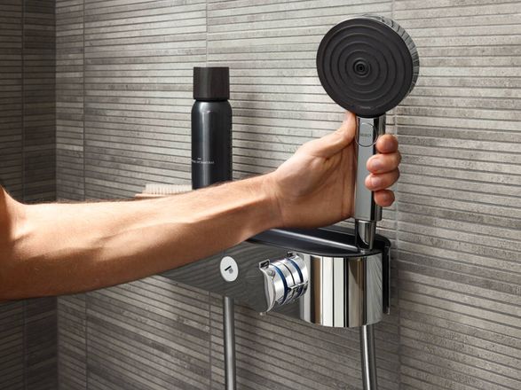 Hansgrohe Pulsify S Shower holder set 105 1jet EcoSmart+ with shower hose 125 cm