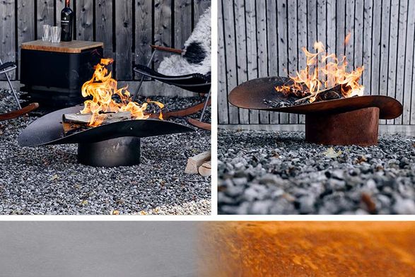 Hofats Ellipse Fire Bowl