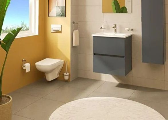 Vitra Universal White Soft-closing Toilet Seat, Super Slim - Square